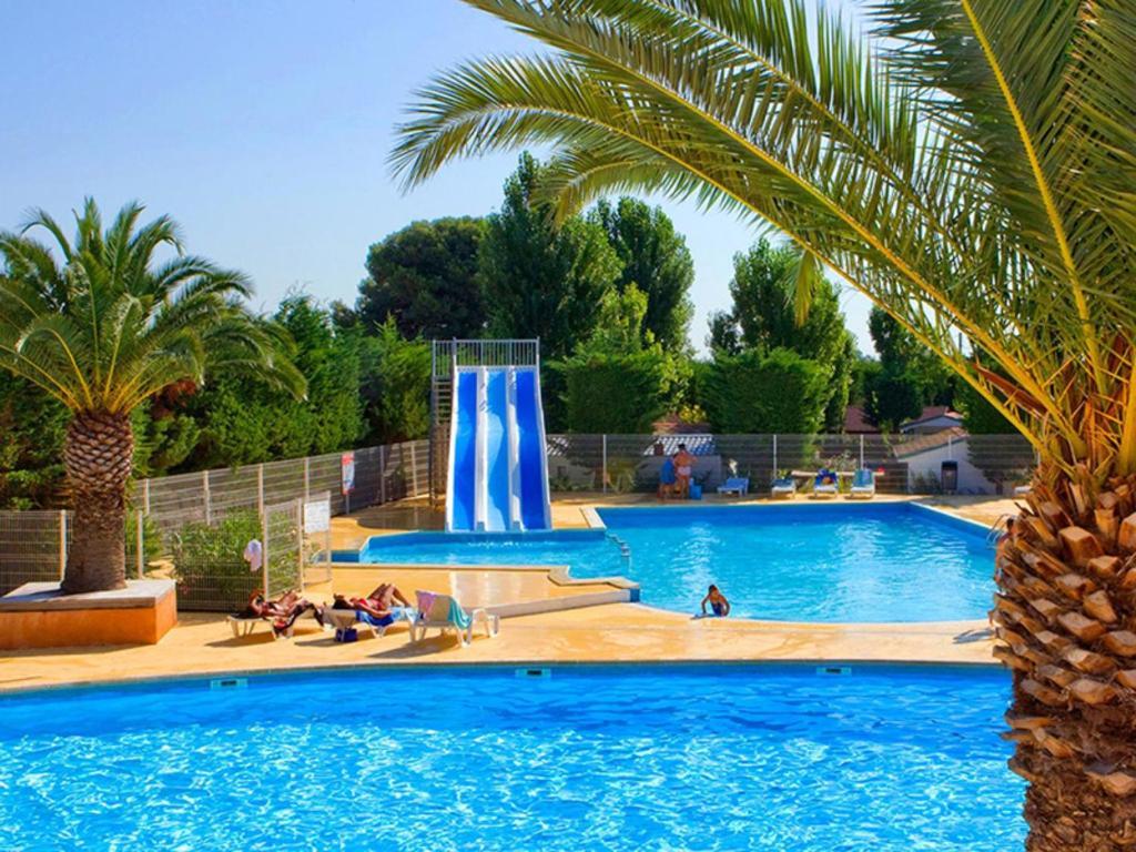 Mobile Home Tout Confort Climatise 4 A 6 Personnes Camping Les Salins De La Gardiole Ancien Camping De L'Europe A Vic La Gardiole Kültér fotó