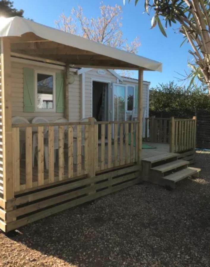 Mobile Home Tout Confort Climatise 4 A 6 Personnes Camping Les Salins De La Gardiole Ancien Camping De L'Europe A Vic La Gardiole Kültér fotó